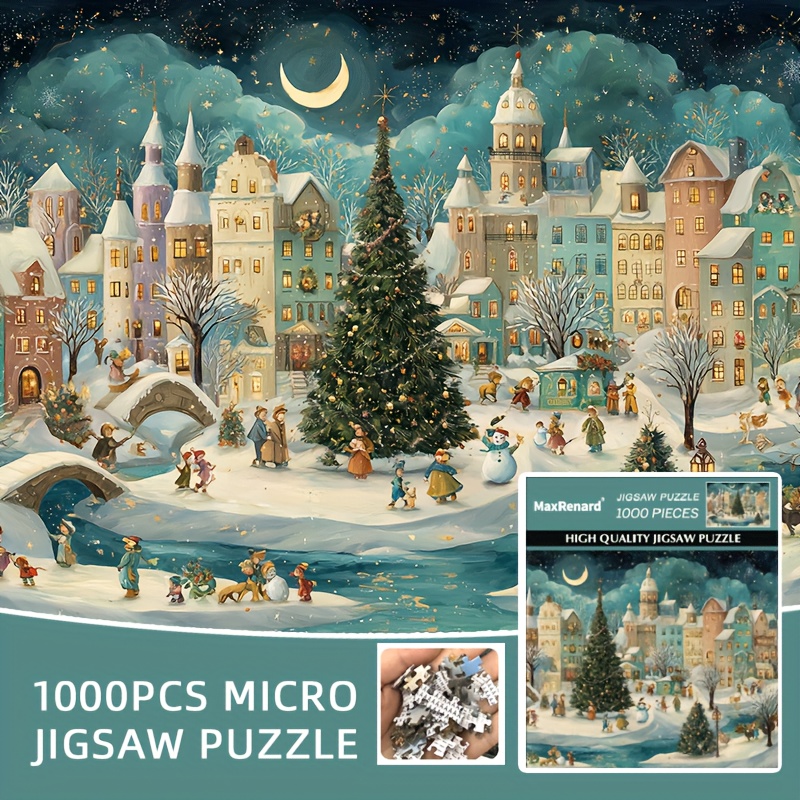 Jigsaw Puzzle Adult - Рождественские пазлы для взрослых - сложный
