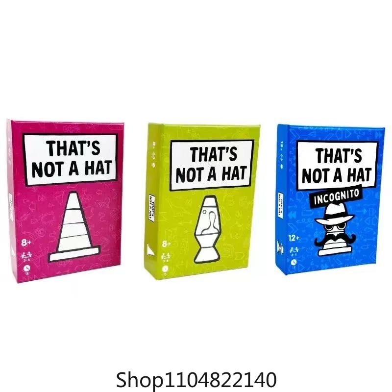Board Game With Chips - Уникальный игровой набор «Это не шляпа»,