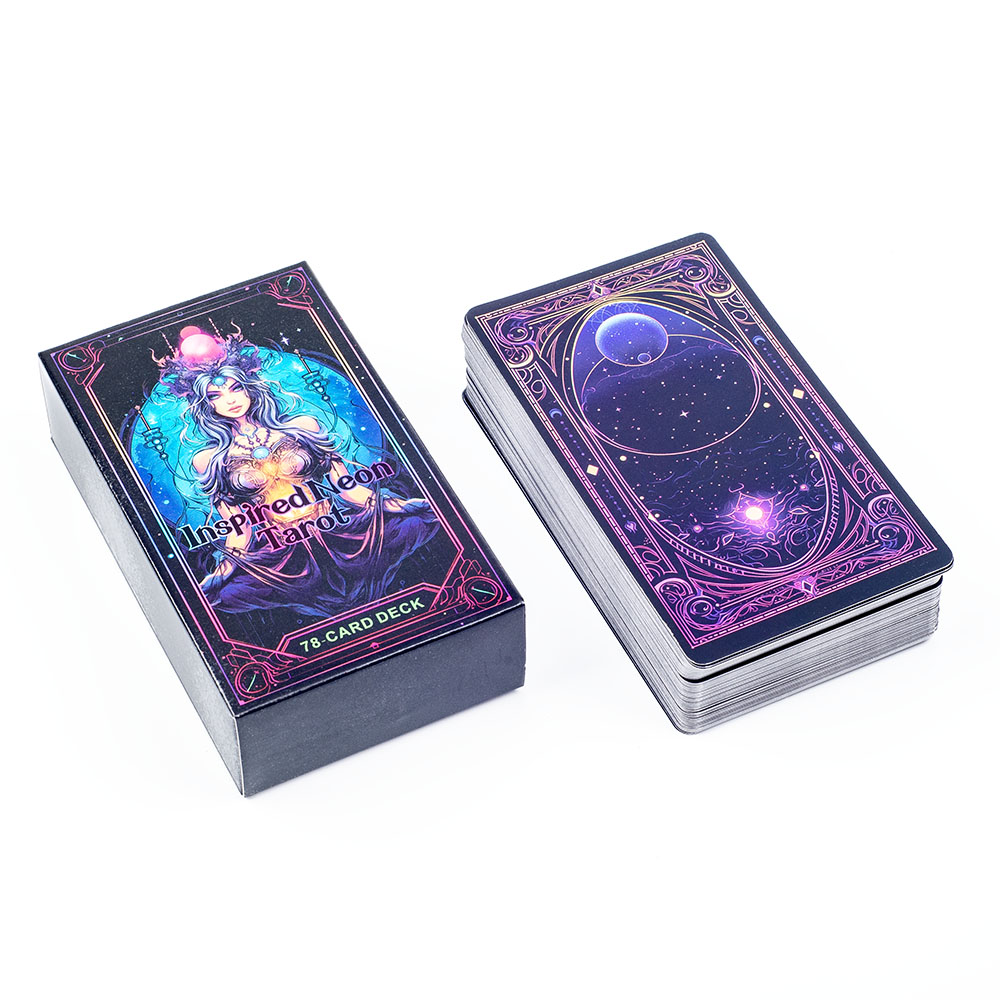 Board Game Inspiration - Колода карт Таро Inspired Neon Tarot