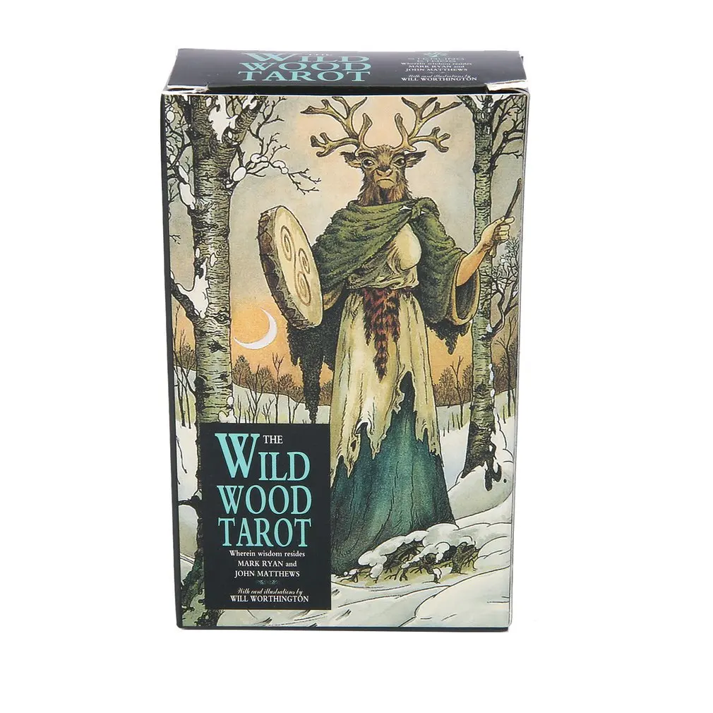 Board Game Horror - Карты Таро из дикого дерева 78,