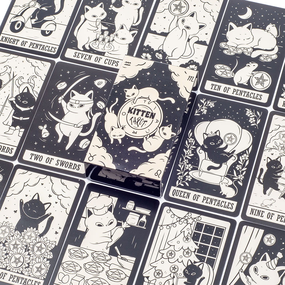 Набор Таро для котят 78 шт., м – обзор и цена Board Game Horror