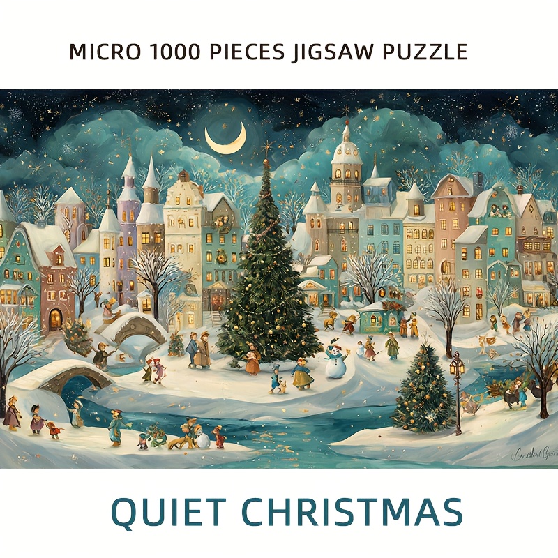 Рождественские пазлы для взрос – обзор и цена Jigsaw Puzzle Adult