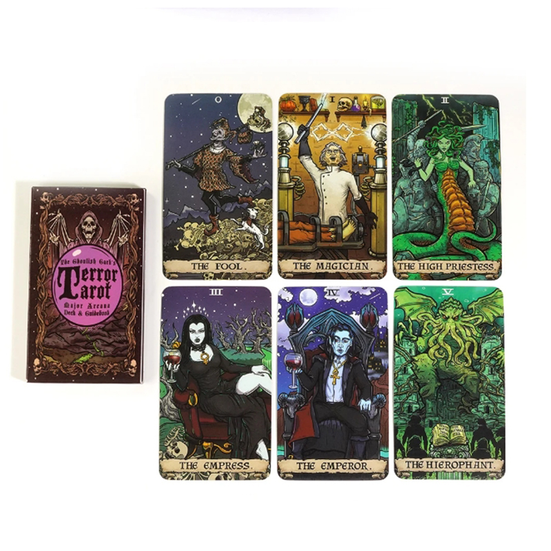 Новейшие карты, 22 шт., «Голот – обзор и цена Board Game Horror