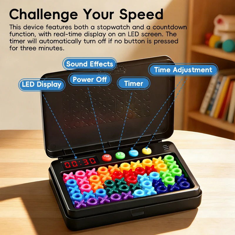 KNYYSECQ Умная головоломка XO: – обзор и цена Board Game With Questions