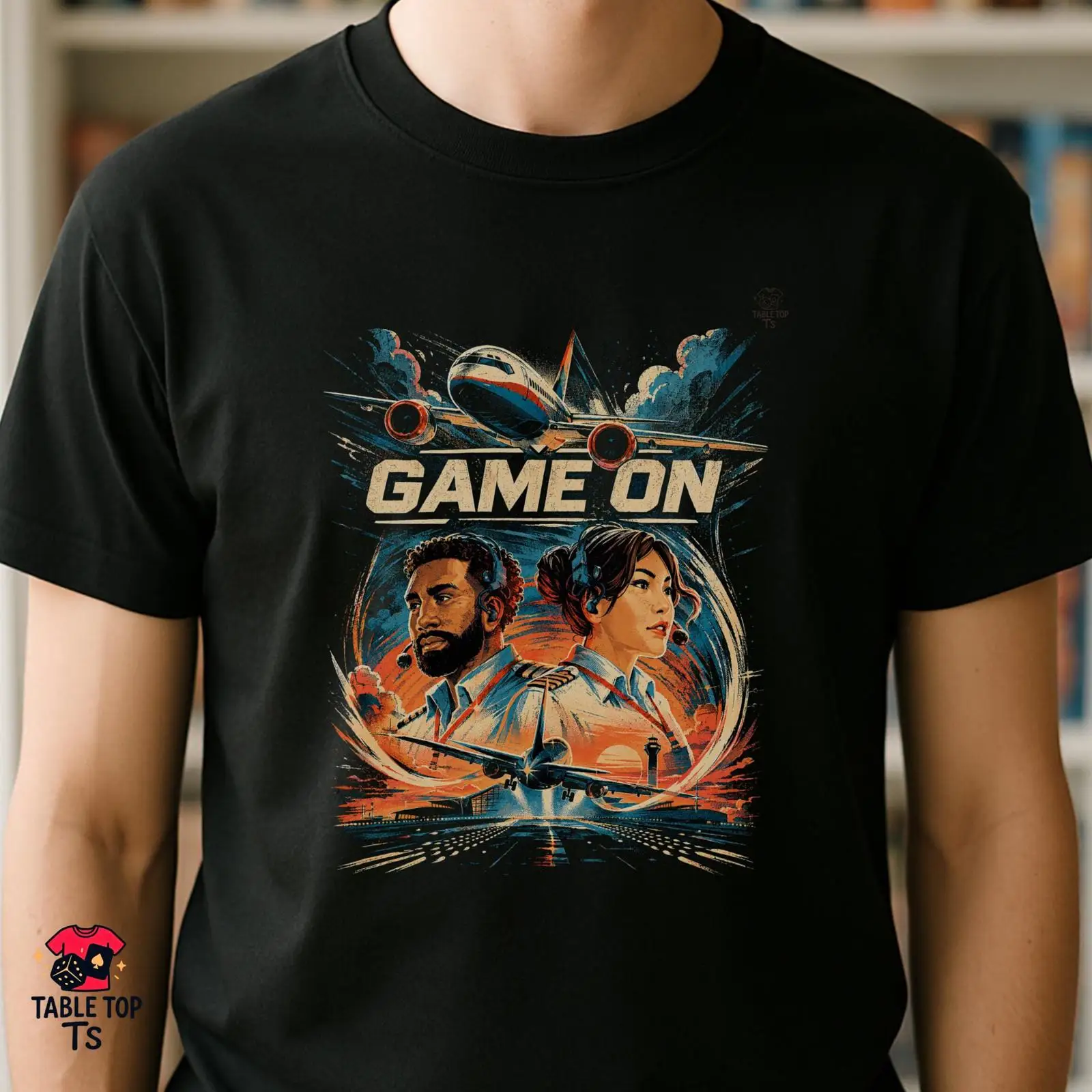 Футболка GAME ON в стиле Sky T – обзор и цена Board Game Inspiration
