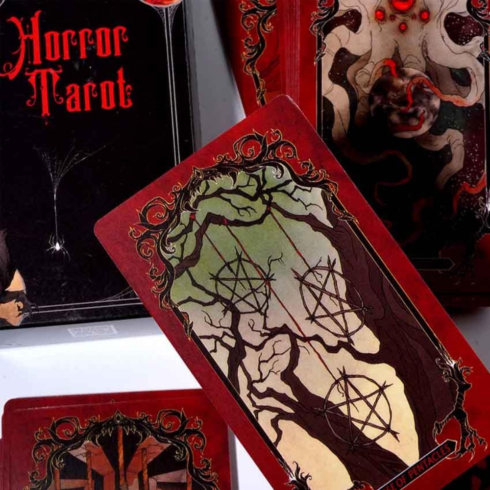 10,3*6 см страшный Tarot палуб – обзор и цена Board Game Horror