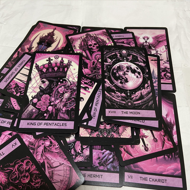 Розовая готическая колода Таро – обзор и цена Board Game Horror