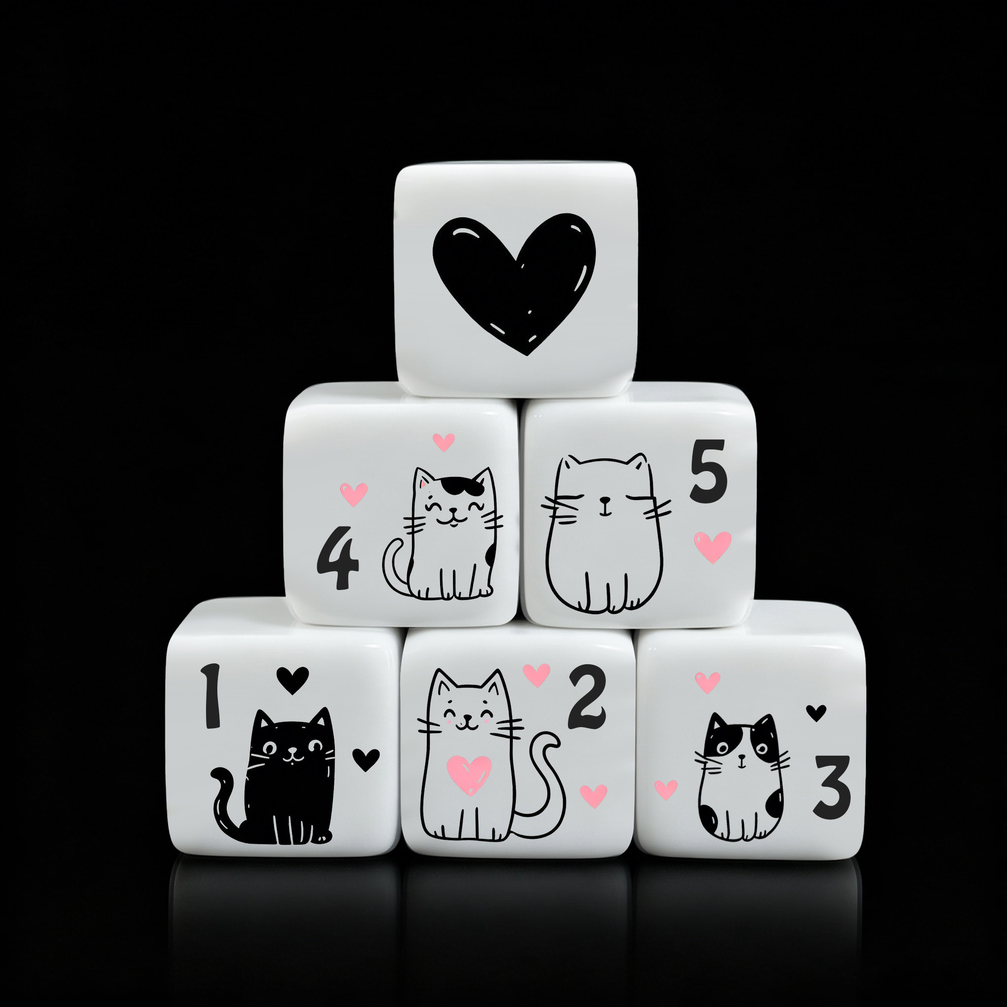 Набор из 12 штук: 16-миллиметр – обзор и цена Board Game Illustration