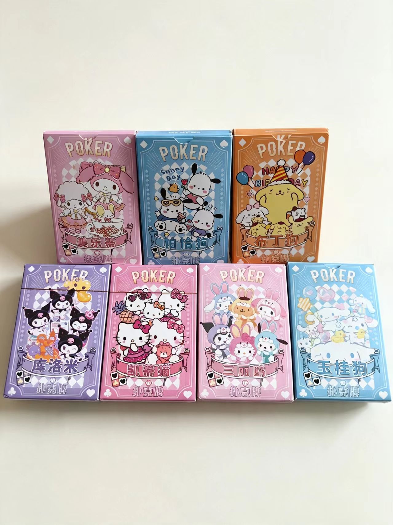Игральные карты Sanrio, покер, – обзор и цена Board Game Ideas