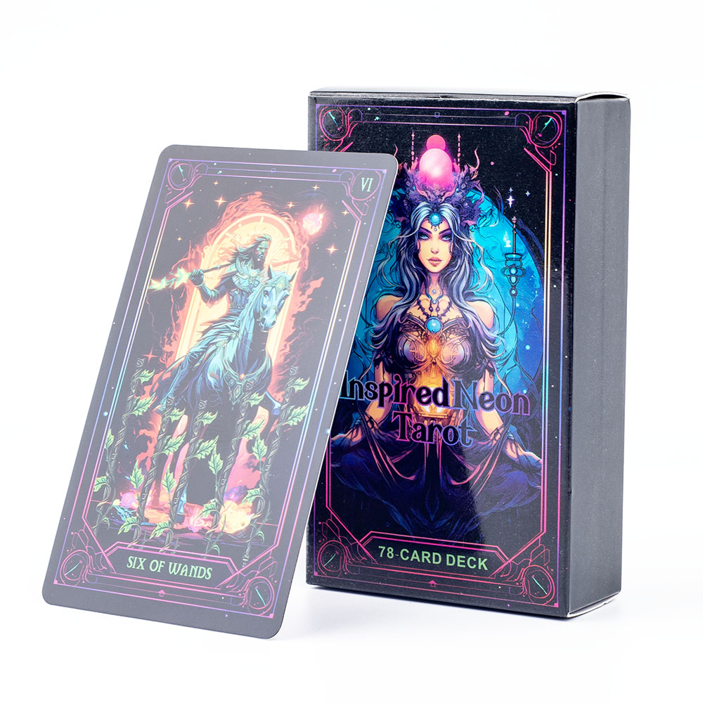 Колода карт Таро Inspired Neon – обзор и цена Board Game Inspiration