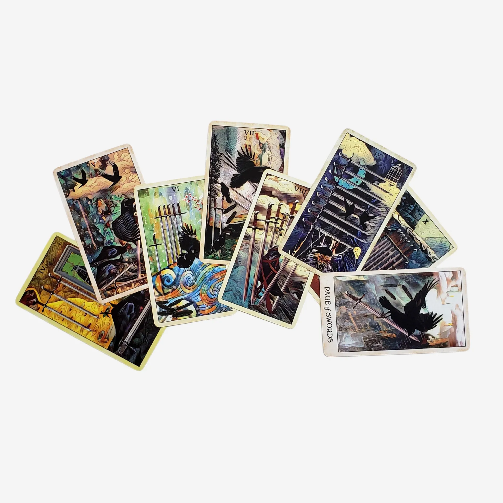НОВЫЙ Crow Tarot Cardsn A 78 К – обзор и цена Board Game Horror