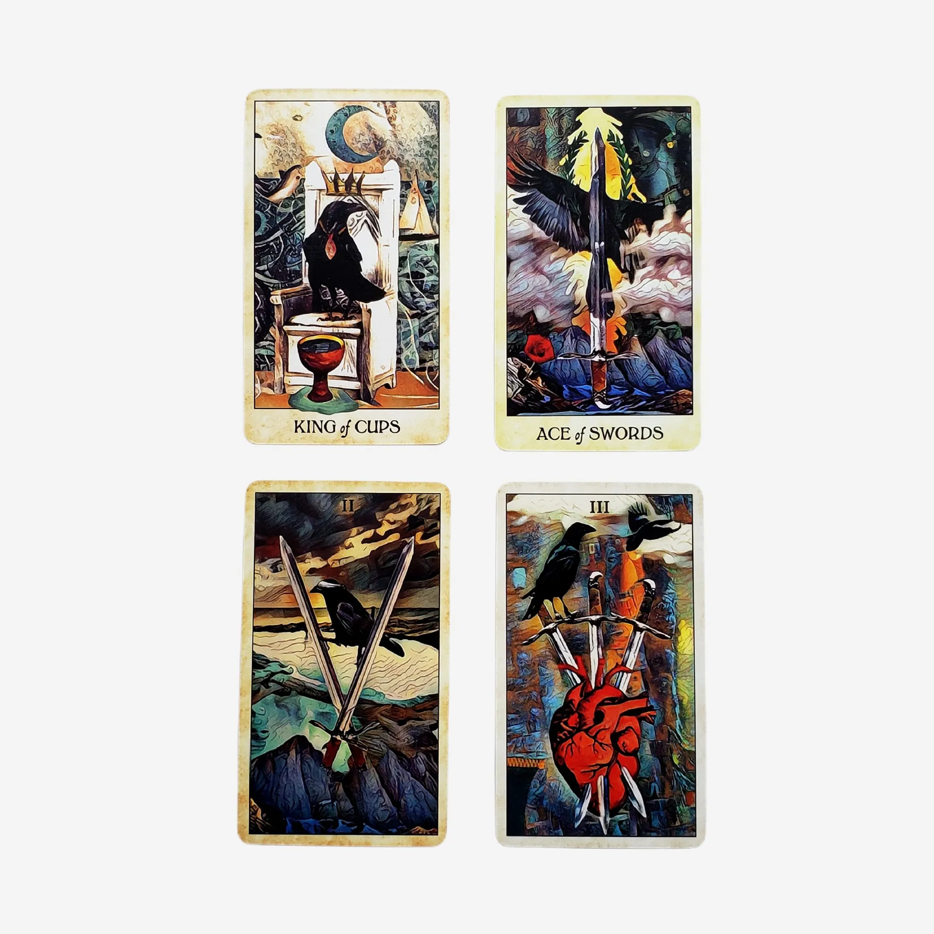 НОВЫЙ Crow Tarot Cardsn A 78 К – обзор и цена Board Game Horror