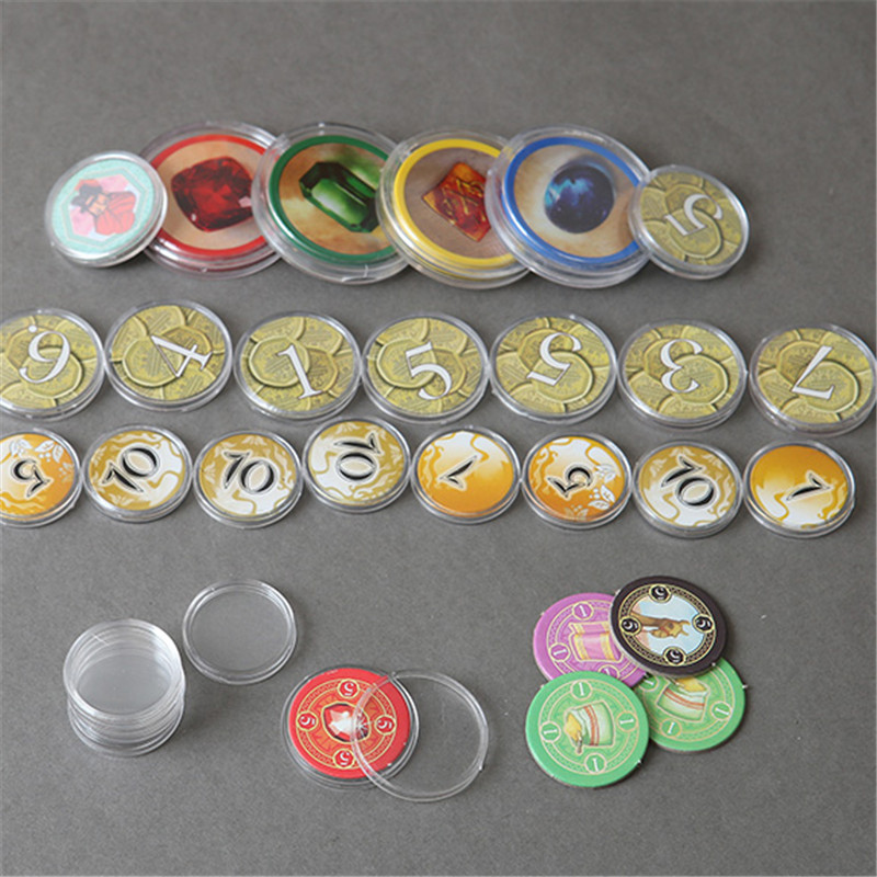 20/50 шт., 15 размеров, 18-45  – обзор и цена Board Game With Chips