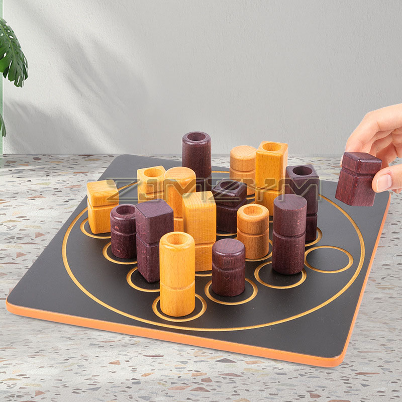 Деревянные французские шахматы – обзор и цена Board Game Quoridor